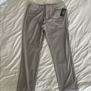RHONE Momentum Golf Five Pocket Pants 36 Fossil Gray
